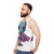 Superhero Unisex Tank Top with Inspiring Taylor Swift Lyrics - men side