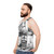 Thomas Hobbes Leviathan Frontispiece Unisex Tank Top - men side