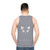 Superhero Unisex Tank Top - men back
