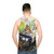 Retro gaming unisex hit the road tank top - men back