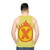 Superhero Letter X Fire Insignia Unisex Tank Top - men back