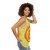 Superhero letter E fire insignia unisex tank top - women side