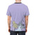 Vibrant and whimsical t-shirt featuring the character Lady Amalthea from the beloved fantasy movie The Last Unicorn. - men back