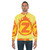 Superhero letter Z fiery insignia sweatshirt - men