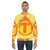 Superhero Letter T Fire Insignia Graphic Sweatshirt - men