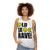 90s oldskool raver smiley dance music unisex tank top - women