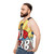 Super Verb Grammar Education Unisex Tank Top - men side