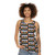 Retro music unisex tank top - women