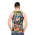 Classic Old School Hip Hop Unisex Tank Top - men back
