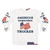 American Workforce Patriotic Trucker Sweatshirt - Back
