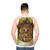 Beatrix Potter inspired unisex tank top with hedgehog design - men back