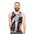 Superhero comic book beyonder space unisex tank top - men