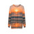 Sunset over the beach sweatshirt featuring a scenic ocean sunset - hanging