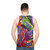 Hi Chew candy-themed unisex tank top - men back