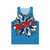 Retro hero comic book pop art unisex tank top