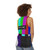 Retro analog offline unisex tank top - women back