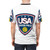 Patriotic water polo themed t-shirt for USA fans and enthusiasts - men back