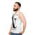 Unisex 'Here There & Everywhere' Beatles Lyric Tank Top - men side