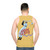 Unisex baseball graphic tank top - men back