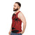 Coconut tree unisex summer tank top - men side