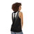 Unisex Suit Up Graphic Tank Top - women back