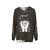 Suehiro Maruo inspired horror anime graphic pullover sweatshirt - hanging