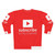 "Subscribe to My Channel" YouTube Sweatshirt - Back