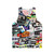 Unisex tank top featuring a retro cassette tape design