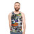 Unisex tank top featuring a retro cassette tape design - men