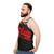 Retro unisex tank top with Casiopea 1979 album cover design - men side