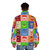 Muppets Puffer Jacket with Kermit the Frog, Miss Piggy, and other beloved Muppet characters - men back