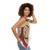 Casa De Papel Unisex Tank Top with Salvador Dali Drawing - women side