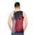 Caryatids at Dusk Unisex Greek Art Tank Top - men back