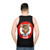 Cartoon Head Club Unisex Tank Top - men back