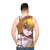 Carrot anime inspired unisex tank top - men back