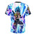 Super Saiyan Blue Fusion Anime Inspired T-Shirt - Back