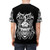 Unique Batman-inspired metal-style graphic printed on a high-quality t-shirt - men back
