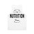 Nutrition Unisex Tank Top