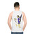 Distortional Addict Number Girl School Girl Unisex Tank Top - men back