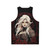 Carmilla Castlevania vampire queen fanart design unisex tank top - Back