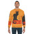 Vintage "Le Chat Noir" inspired black cat sweatshirt featuring the Steinlein design - men