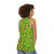 Carcassonne-inspired unisex tank top with board game graphics - women back