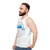 Unisex Pan Am Inspired "Now Boarding" Tank Top - men side
