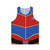 Captain Man unisex tank top