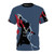 Powerful silhouette design of the God of Thunder Thor on a high-quality t-shirt