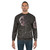Toninho vegan sweatshirt with cutlery and zombie pig print - men