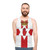 Northern Ireland Flag Unisex Tank Top - men