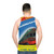 Vintage unisex North Shore Electroliner tank top - men back