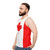 Canada flag unisex athletic tank top - men side