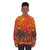 Tom Thomson Autumn Wood Sweatshirt featuring a colorful impressionist landscape painting - women